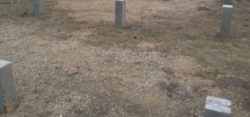 Фундамент на забивных ЖБ сваях