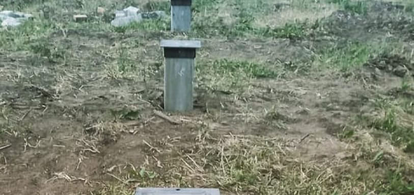 Фундамент на забивных ЖБ сваях